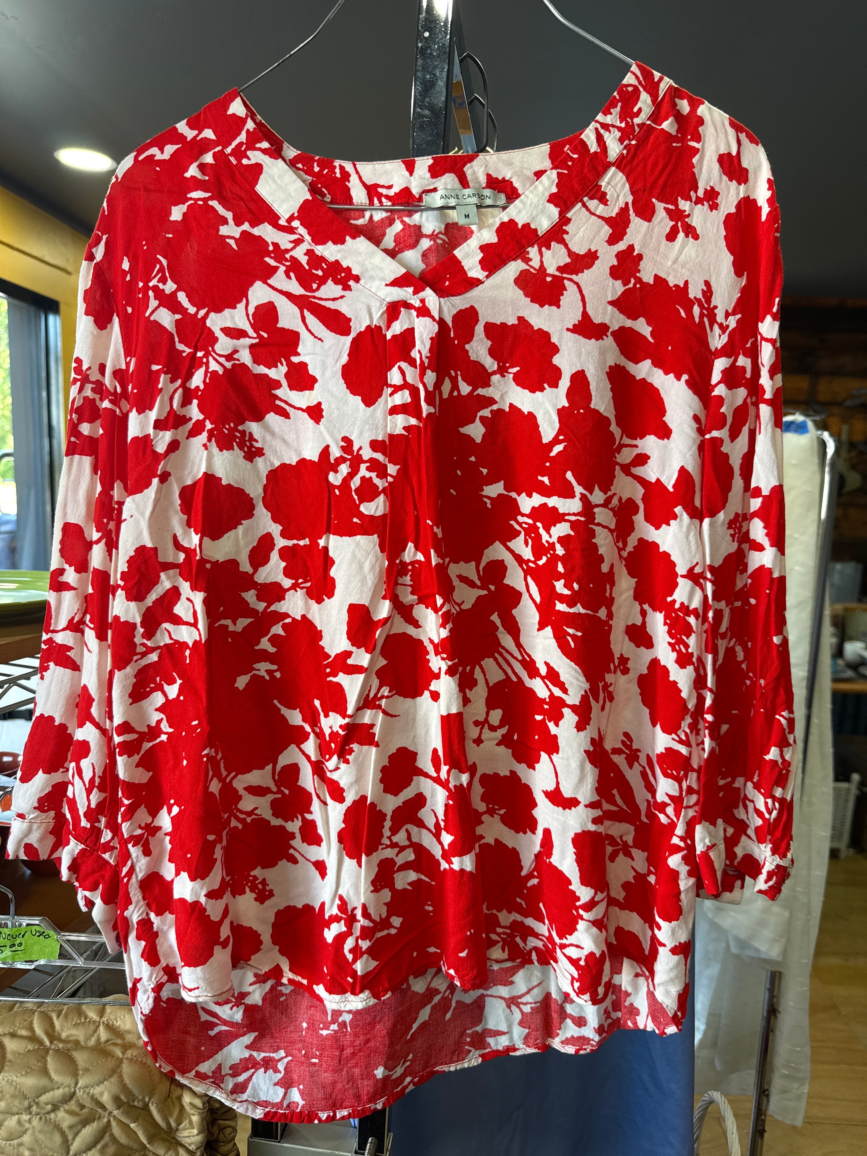 Ann Carson M Red and White
